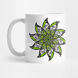 Green Mandala Mug